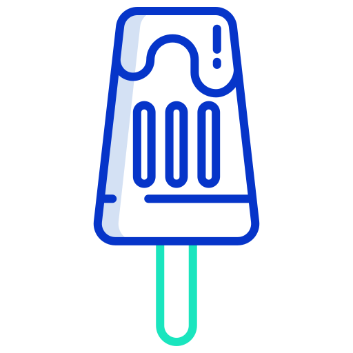 Popsicle Icongeek26 Outline Colour icon