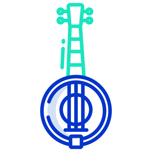 banjo Icongeek26 Outline Colour icon