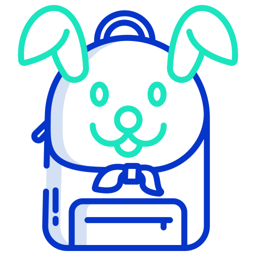 School bag Icongeek26 Outline Colour icon