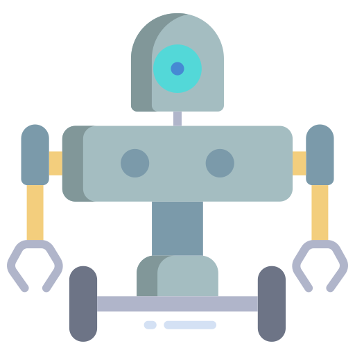 robot Icongeek26 Flat icoon