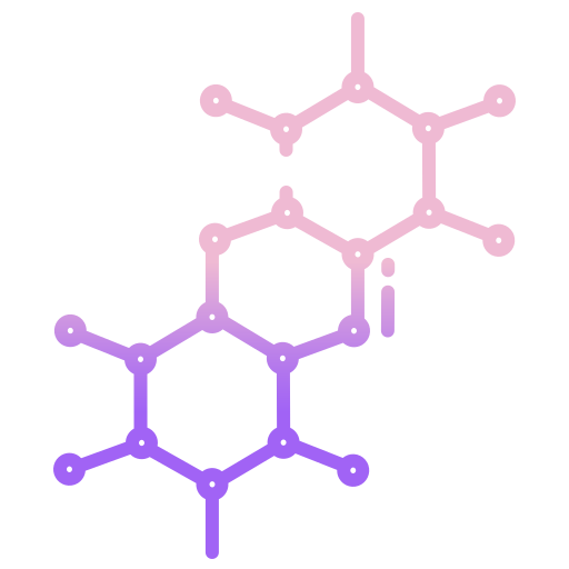 molécule Icongeek26 Outline Gradient Icône