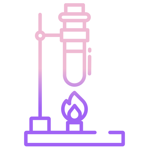 tube à essai Icongeek26 Outline Gradient Icône