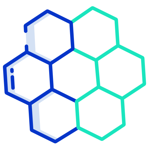 molecola Icongeek26 Outline Colour icona