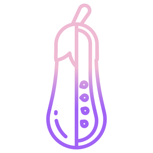 aubergine Icongeek26 Outline Gradient icon