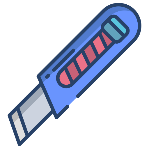 カッター Icongeek26 Linear Colour icon