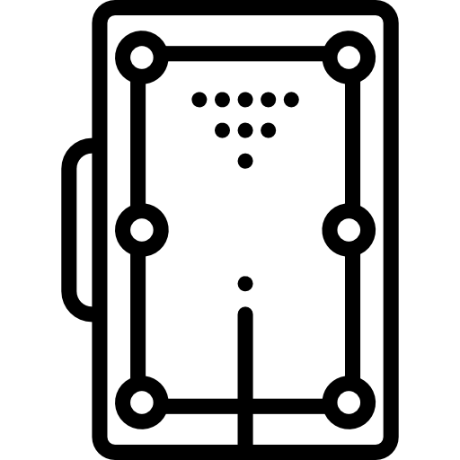 snooker Basic Mixture Lineal ikona