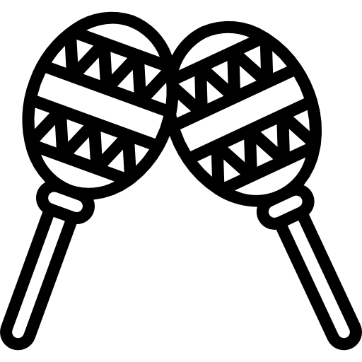 marakasy Basic Mixture Lineal ikona