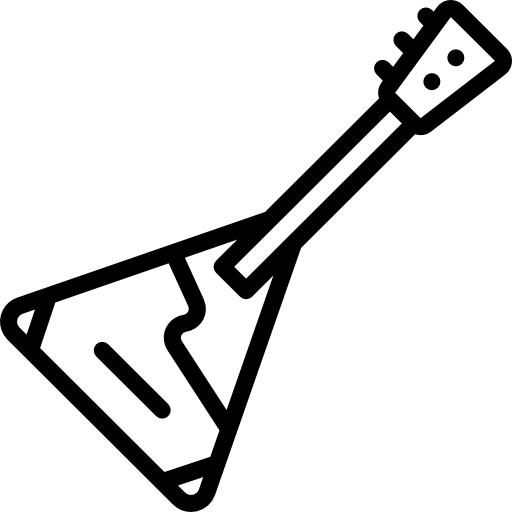 balalaica Basic Mixture Lineal icono