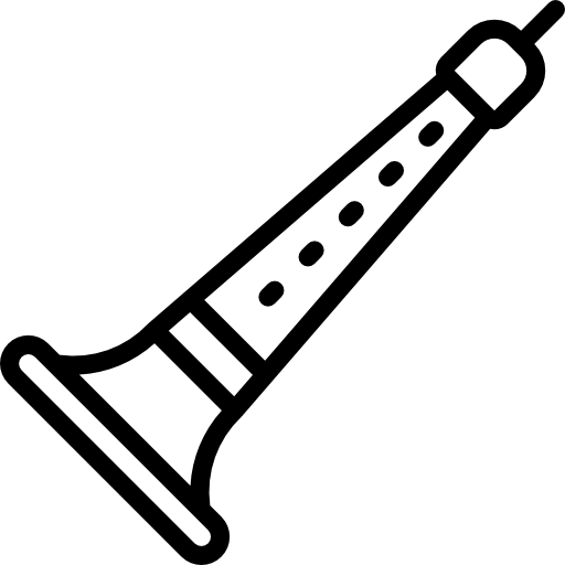 klarnet Basic Mixture Lineal ikona