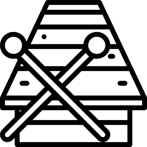 xilófono Basic Mixture Lineal icono
