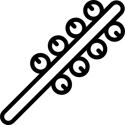 Tambourine Basic Mixture Lineal icon