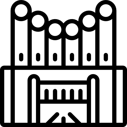 오르간 Basic Mixture Lineal icon