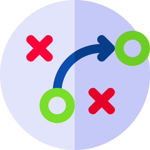 Strategy Basic Rounded Flat icon