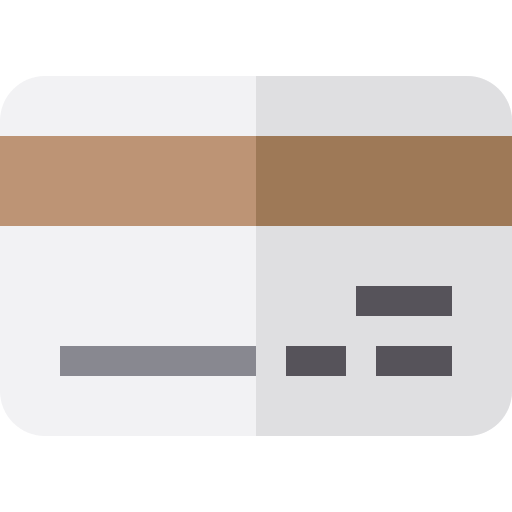 kreditkarte Basic Straight Flat icon