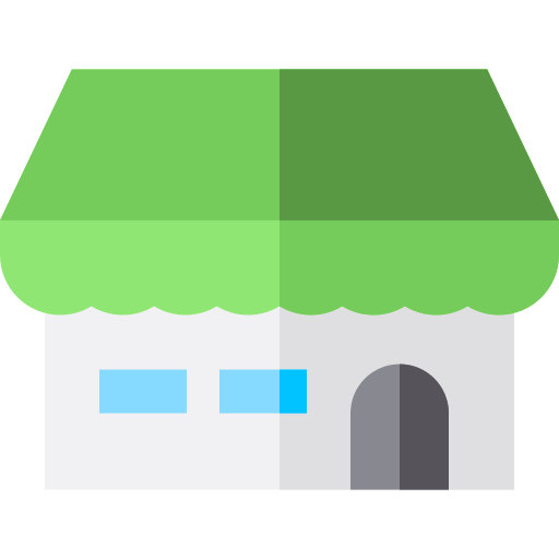 Store Basic Straight Flat icon