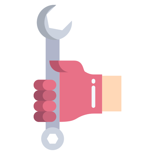 Wrench Icongeek26 Flat icon