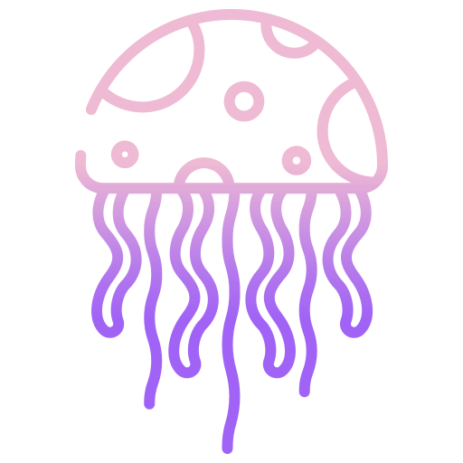 Jellyfish Icongeek26 Outline Gradient icon