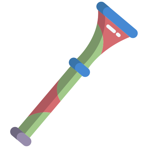 vuvuzela Icongeek26 Flat icoon