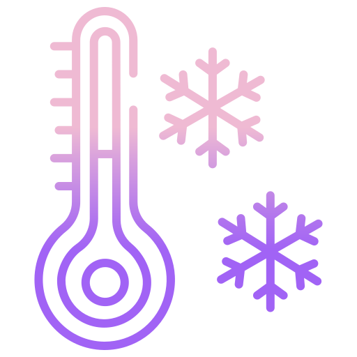 temperatura Icongeek26 Outline Gradient ikona