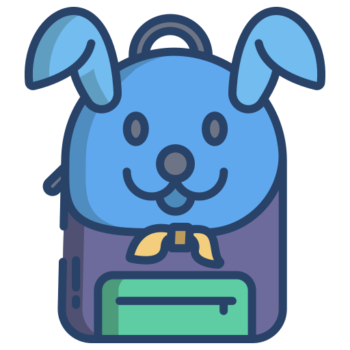 School bag Icongeek26 Linear Colour icon