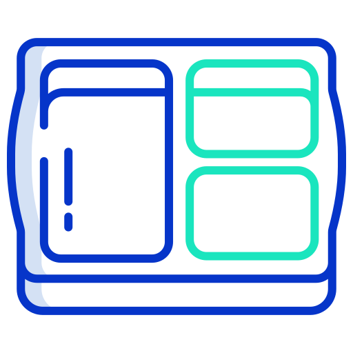 Lunch box Icongeek26 Outline Colour icon