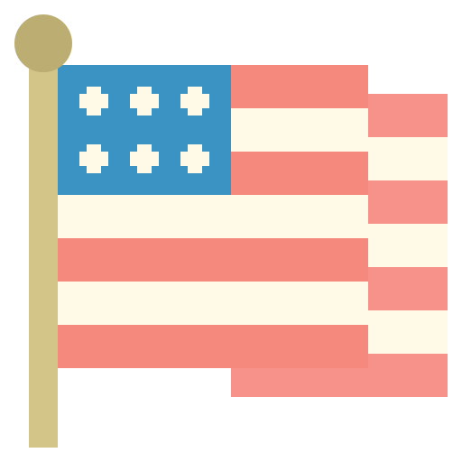 アメリカ Generic Flat icon