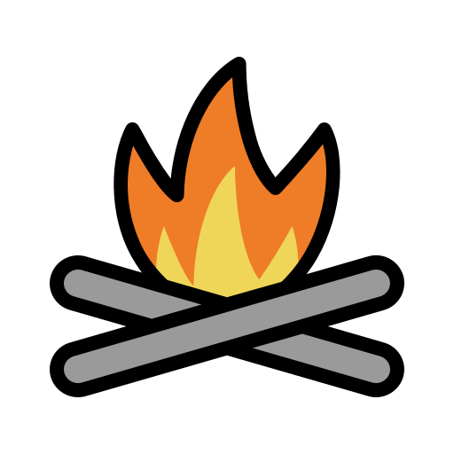 lagerfeuer Generic Outline Color icon