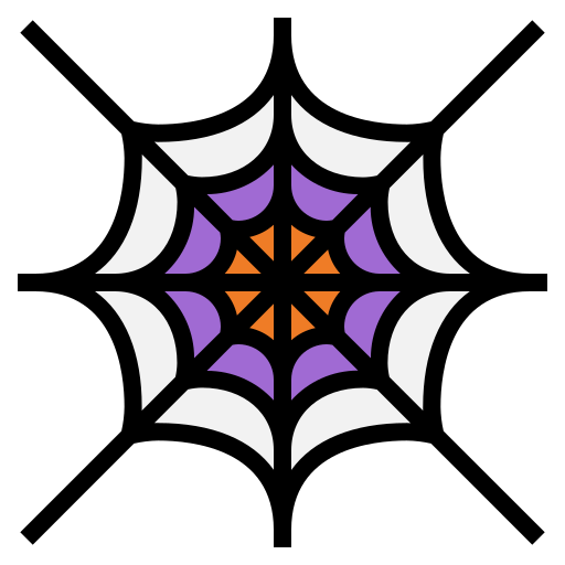 telaraña Generic Outline Color icono