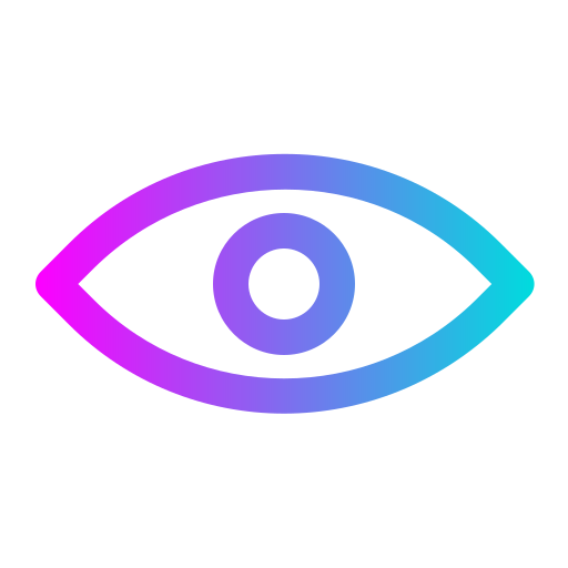 Eye Generic Gradient icon