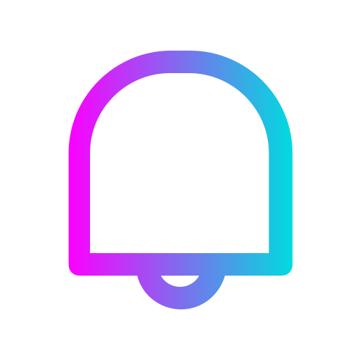 通知ベル Generic Gradient icon