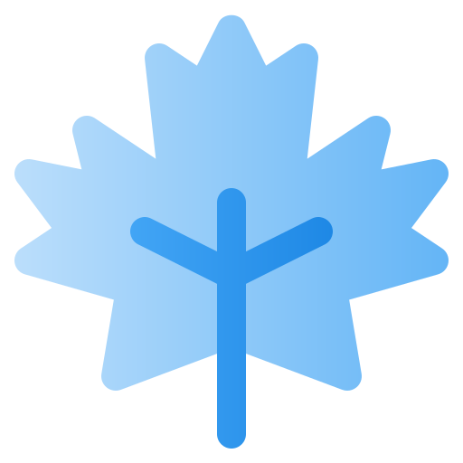 Maple leaf Generic Flat Gradient icon