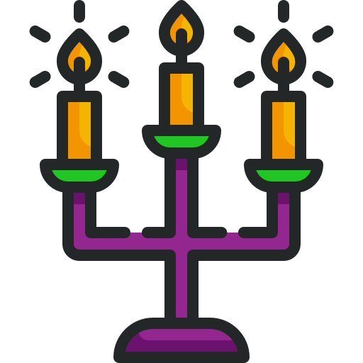 촛대 Generic Outline Color icon
