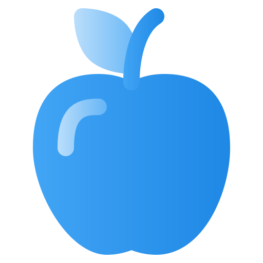 яблоко Generic Flat Gradient иконка