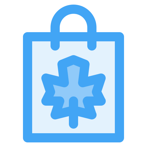 plastic tas Generic Blue icoon