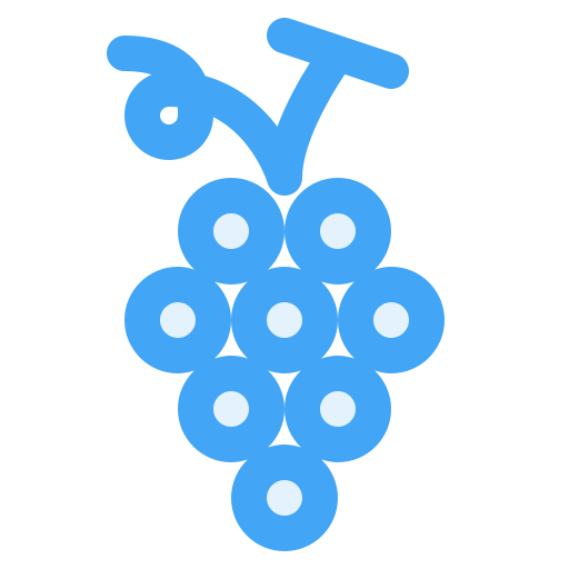 druiven Generic Blue icoon
