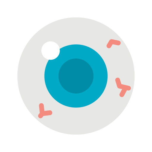 Eyeball Generic Flat icon