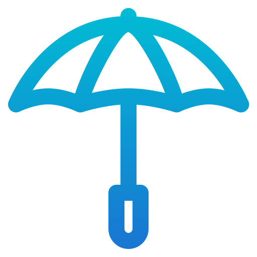 Umbrella Generic Gradient icon
