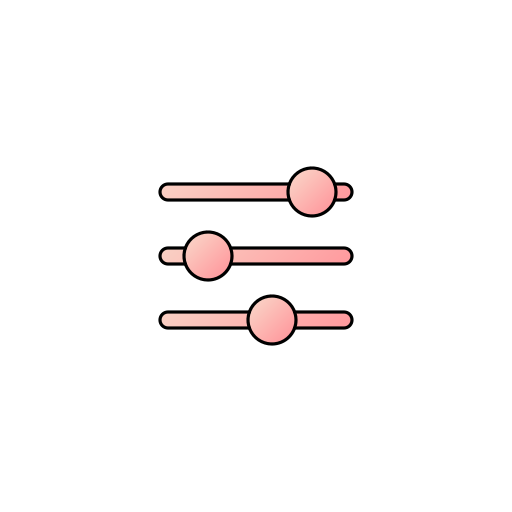 매개변수 Generic Lineal Color Gradient icon