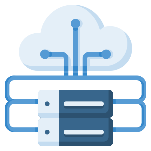 Cloud storage Generic Flat icon