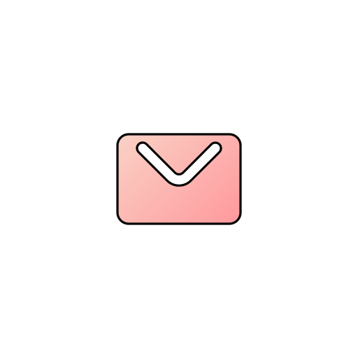 bandeja de entrada de correo Generic Lineal Color Gradient icono