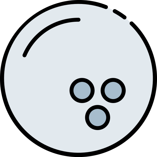 Bowling ball Generic Outline Color icon