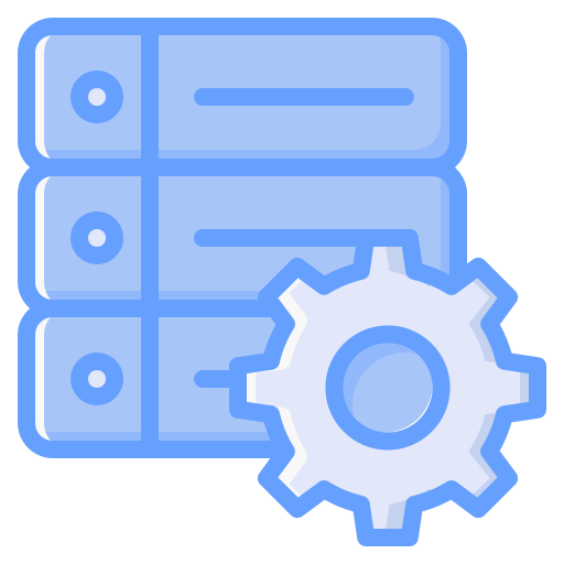integrazione dei dati Generic Blue icona