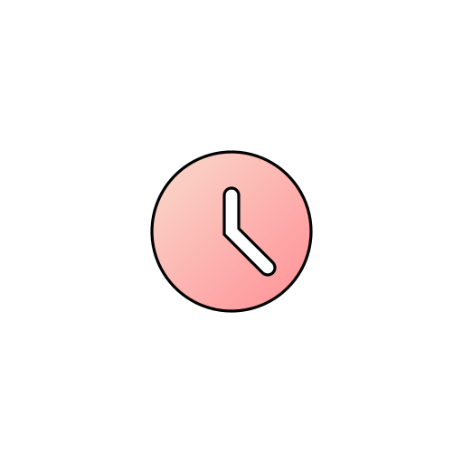 orologio Generic Lineal Color Gradient icona