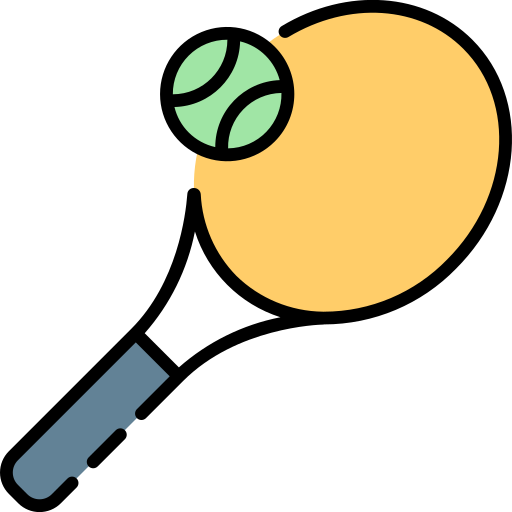 테니스 Generic Outline Color icon