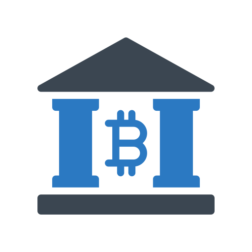 은행업 Generic Blue icon