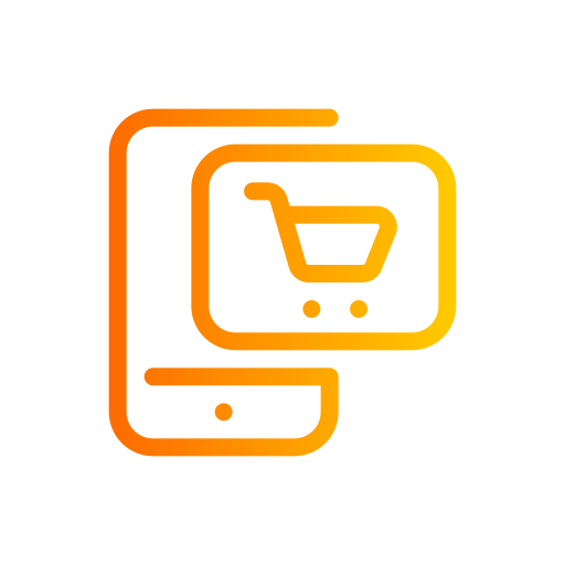 온라인 쇼핑 Generic Gradient icon