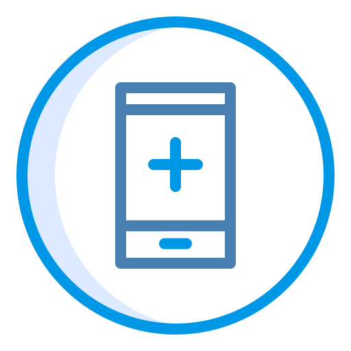 의료 앱 Generic Blue icon