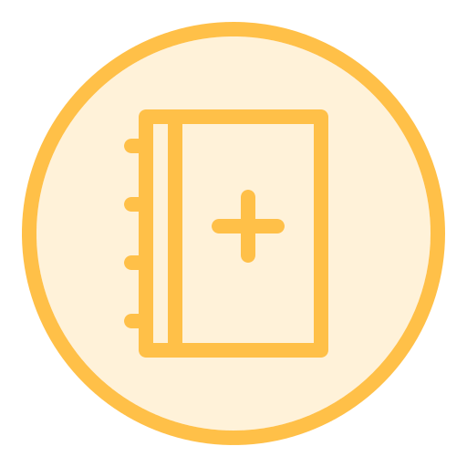 Medical book Generic Outline Color icon