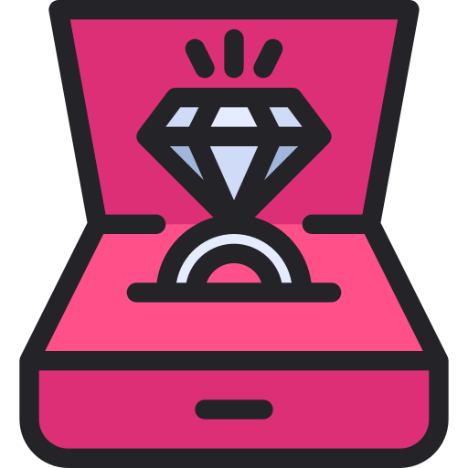 Engagement ring Generic Detailed Outline icon