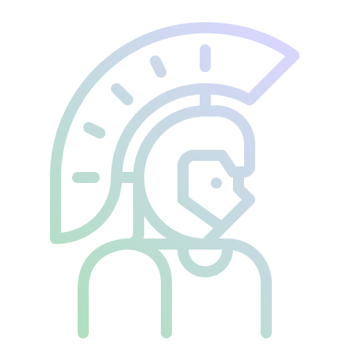 casco romano Generic Gradient icono